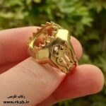 رکاب برنجی آذین مدل مردانه