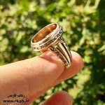 رکاب مردانه برنجی پالس فروشگاه برای خرید انگشتر بدون نگین