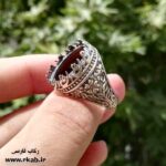 رکاب نقره مردانه علی عیار 925 رکاب فارسی