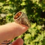 انگشتر برنجی سنتی مردانه فروشگاه اینترنتی رکاب فارسی