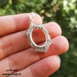 قاب زنانه نقره لی عیار 925