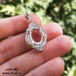 قاب گردنبند جواهر زنانه فروشگاه رکاب فارسی