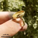 رکاب برنجی زنانه طلایی فروشگاه رکاب فارسی