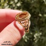 رکاب برنجی دایره در رکاب فارسی