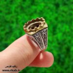 رکاب نقره سربرنجی عیار 925 رکاب فارسی