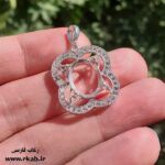 پلاک نقره خام خرید آنلاین رکاب فارسی