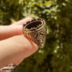 رکاب قلم زنی جنس برنج