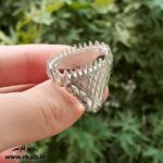 رکاب دهنه درشت نقره عیار 925