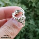 رکاب نقره دایره عیار 925