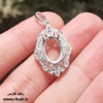 قاب گردنبند زنانه نصر رکاب فارسی