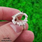 رکاب زنانه خاص از نقره با بهترین کیفیت رکاب فارسی