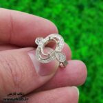 رکاب زنانه بیضی نقره رکاب فارسی