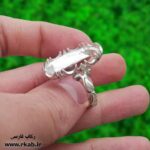 رکاب نقره صفوی مردانه طرح اصیل رکاب فارسی