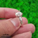 رکاب انگشتر نقره ساده رکاب نقره