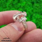 قاب انگشتر زنانه الی رکاب فارسی