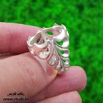 رکاب خاص برای سنگ جنس نقره ساچمه اعلاء رکاب فارسی