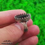 رکاب نقره خاکستری مردانه خرید آنلاین رکاب فارسی