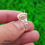 رکاب انگشتر پروانه نقره رکاب فارسی خرید آنلاین