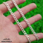 زنجیر کارتیه نقره ترک اصل تک فروشی به قیمت عمده رکاب فارسی