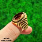 رکاب انگشتر برنجی آدرین فروشگاه رکاب فارسی