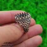 رکاب انگشتر مردانه پولکی مدل اسپرت رکاب فارسی