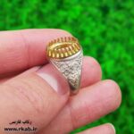 رکاب مردانه کرمان نقره مدل اسپرت رکاب فارسی