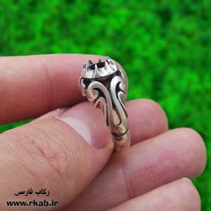 رینگ انگشتر برای سنگ مناسب برای انگشت کوچک یا دستان ظریف رکاب فارسی