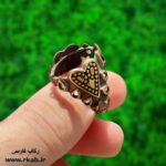 رکاب شیک برنجی مردانه رکاب فارسی