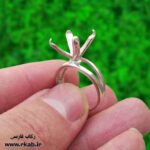 رکاب نقره چهارچنگ جواهری رکاب فارسی