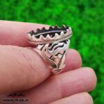 رکاب نقره یاحسین مدل مردانه شیک و خاص رکاب فارسی