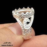 رکاب یاعلی انگشتر نقره شیک و جدید رکاب فارسی