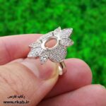 انگشتر نقره زنانه اصفهان رکاب فارسی