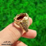 انگشتر برنجی رکاب خالی رکاب فارسی