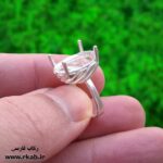 رکاب زنانه نقره حاشور رکاب فارسی
