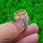 رکاب پایه انگشتر مردانه جواهری رکاب فارسی
