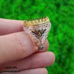 رکاب انگشتر نقره مازندران رکاب فارسی