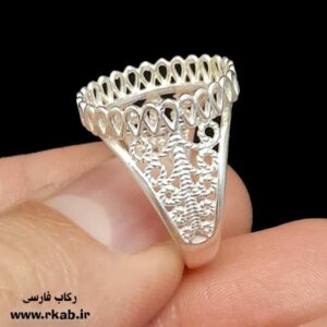 رکاب نقره زنانه مناسب ترین قیمت رکاب فارسی