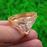 رکاب نقره غول مردانه ترکی خرید رکاب فارسی