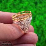 رکاب نقره مردانه آمریکایی رکاب فارسی