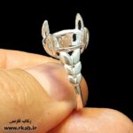 رکاب زنانه نقره گندم رکاب فارسی