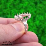 رکاب سنگ خور زنانه نقره رکاب فارسی