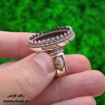 رکاب نقره زاگرس مدل مردانه رکاب فارسی
