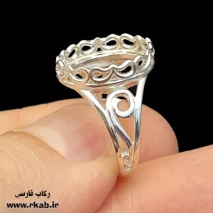 رکاب زنانه ماریانا نقره درجه یک رکاب فارسی