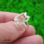 رکاب نقره زنانه جهانتاب رکاب فارسی