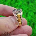 رکاب نقره قاب ساعتی رکاب فارسی