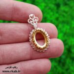 مدال نقره مادر مناسب برای سوار کردن سنگ رکاب فارسی