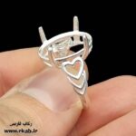 رکاب نقره زنانه عاشقی رکاب فارسی