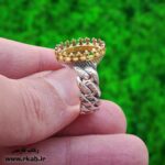 رکاب نقره کوبان مردانه رکاب فارسی
