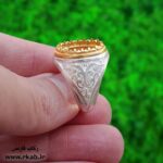 رکاب انگشتر نقره آبادان رکاب فارسی