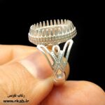 رکاب نقره مردانه محبت رکاب فارسی
